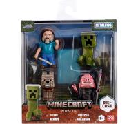 Jada Set 4 Figure Action Metal Die-Cast 2,5" Minecraft Wave 1 (MOVIE) 36692