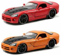 Jada Set Di 2 Bigtime Muscle 2008 Dodge Viper SRT10 In Scala 1:24