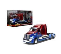 Jada Western Star 57X Truck Tractor Spider-Man Blue and Red Metallic Hollywood R
