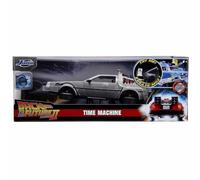 Jada Back To The Future Dlorean Time Machine Metal Car 1:24 Figure Multicolor