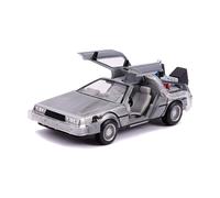 Simba Time Machine Ritorno Al Futuro 3 In Scala 1:24 Con Luci Die-Cast Auto