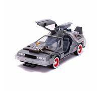 Simba Time Machine Ritorno Al Futuro 3 In Scala 1:24 Con Luci Die-Cast Auto