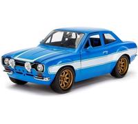Jada Toys 1:24 Fast & Furious - Ford Escort RS2000 Mk1 Di Brian, Blu Con...