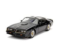 Jada Toys 253203041 Fast & Furious Tego's 1977 Pontiac Firebird, auto, modello tuning in scala 1:24, porte apribili, cofano e bagagliaio, ruota libera, nero
