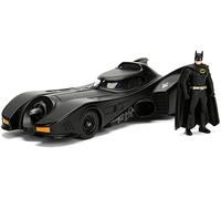 Jada Toys - 253215002, + 8 Anni, Batman Batmobile Del 1989 in Scala 1:24 con Personaggio di Batman