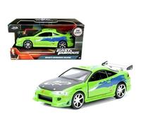 Jada Toys 97609 JADA Brian’s Mitsubishi Eclipse 1995 1:32 Verde Modellino