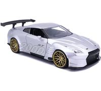 Jada Toys Amo Gli Anni 2000 1:24 2009 Nissan GT-R (R35) Ben Sopra Die-Cast...