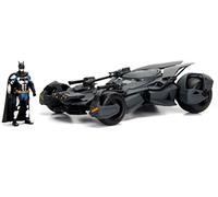 Jada Toys- Batman vs Superman Justice League 2016 Batmobile, Veicolo in Miniatura, 99232BK, Nero, Scala 1:24