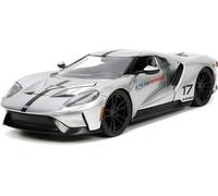 Jada Toys Big Tempo Muscolo 1:24 2017 Ford Gt Modellino Auto, Toys per Bambini E
