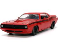 Jada Toys Big Time Muscle 1:24 1973 Plymouth Barracuda Auto Die-cast...