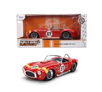 Jada Toys Bigtime Muscle 1:24 1967 Shelby Cobra Die-cast Car - Opening Doors, Ho