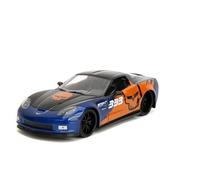 Jada Toys Bigtime Muscolo 1:24 2006 Chevy Corvette Z06 Die-Cast Auto - Apertura