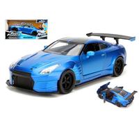 Jada Toys BRIAN'S NISSAN GT-R (R35) FAST & FURIOUS BLUE 1:24