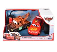Jada Toys Cars RC Auto Lightning McQueen & Hook (Mater) 2 Auto Telecomandate