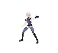 Jada Toys Cyberpunk Edgerunners Figura Lucy (14 cm) - Personaggio mobile da collezione e action con testa alternativa, mani e accessori, per fan e collezionisti a partire dai 15 anni in su