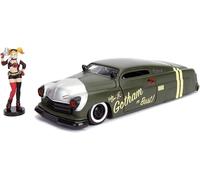 Jada Toys Dc Comics Bombshells Harley Quinn & 1951 Mercurio Modellino Auto, 1
