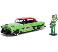 JADA Toys DC Comics Bombshells Poison Ivy & 1953 Chevy Bel Air Die-cast Car, 1:2