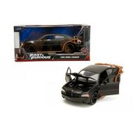 Jada Toys DODGE CHARGER HEIST CAR FAST & FURIOUS BLACK 1:24