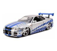 Jada Toys, Inc. 253203044 Fast e Furious 2002 - Accessori Nissan Skyl, colore: Blu