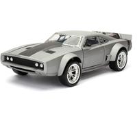 JADA Toys Fast & Furious 1:24 Dom's Ice Charger Die-cast Car, Toys for Kids and