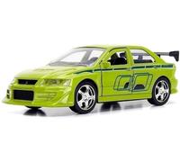 Jada Toys Fast & Furious 1:32 Lancer Evo Mitsubishi 2002 Di Metallo Di Brian...