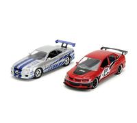Jada Toys Fast & Furious Twin Pack 1:32 Wave 4/2 giocattolo auto modellino auto set da gioco