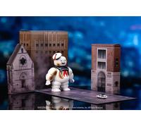 Jada Stay Pouft, edizione speciale Next Level, statuetta metallica 15 cm, auto ECTO-1 4 cm, accessori dettagliati, licenza ufficiale (9331441314R00)