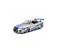 Jada Toys, Inc. 253203044 Fast e Furious 2002 - Accessori Nissan Skyl, colore: Blu