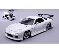 JADA TOYS JADA03065 MAZDA RX-7 FAST AND FURIOUS 1993 WHITE 1:24 Modellino