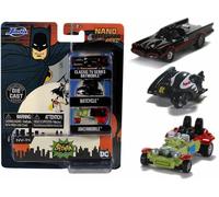 JADA TOYS JADA11001 BATMAN B 3-PACK NANO CARS Modellino
