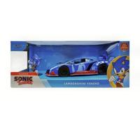 JADA TOYS JADA253255082 LAMBORGHINI VENENO 2009 SONIC THE HEDGEHOG BLUE + FIGURE