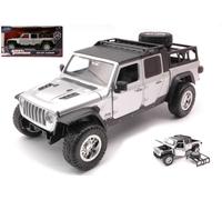 JADA TOYS JADA31984 JEEP GLADIATOR FAST & FURIOUS 9 SILVER 1:24 Modellino