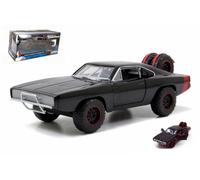 JADA TOYS JADA97038 DOM DODGE CHARGER R/T OFF ROAD BLACK FAST & FURIOUS 1:24 Mod