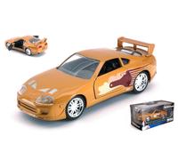 JADA TOYS JADA99542 TOYOTA SUPRA SLAP JACK'S FAST & FURIOUS GOLD 1:32 Modellino