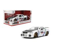 Jada Toys JDM Tuners 1:24 Die-Cast 2002 Nissan Skyline GT-R (R34), Apertura