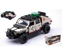 Jada Toys JEEP GLADIATOR "JURASSIC WORLD" CREAM/RED 1:32