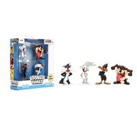 Jada Toys Looney Tunes 2,5" 4-Pack Wave 1 Figure Die-Cast