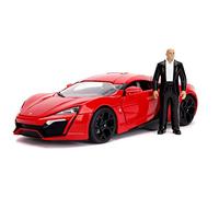 JADA 31140 W MOTORS LYKAN HYPERSPORT CON FIGURA DOM ROSSA FF 2012 1/18