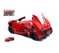 Jada Toys LYKAN HYPERSPORT FAST & FURIOUS 7 RED 1:24 - JADA97377