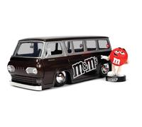 Jada Toys M&M's 1:24 1965 Ford Econoline Die-cast Car with Red Figure