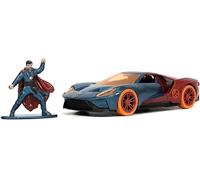 Jada Toys Marvel 1:32 2017 Ford GT Auto In Metallo Con 1.65" Dott. Strange...
