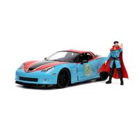 Jada Toys Marvel Doctor Strange 1:24 2006 Chevy Corvette Z06 Die-Cast Car with 2