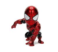 Jada Toys Marvel Spider-Man Rosso/Nero 4" Action Figure in metallo pressofuso