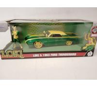 Jada Toys MARVEL The Avengers Loki Ford Thunderbird + figurine 1/24 253225026