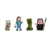 Jada Toys Minecraft Movie 4-Pack 2.5 Inch Figures Pack of 4