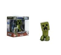 Jada Toys Minecraft - Statuetta di film (1 pezzo) - 1 statuetta da collezione in metallo (creeper) per fan e bambini a partire dagli 8 anni, 6,5 cm