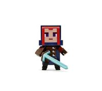 Jada Toys - Minecraft statuetta in metallo, onda 2, cultura pop, selezione casuale: Hero, Villager, Piglin Grunter, Piglin Runt, per giocatori e collezionisti a partire dagli 8 anni, 6,5 cm ciascuno