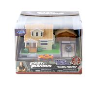 Jada Toys Nano Scene Fast & Furious Casa Di Dom Diorama Con Supra E Charger