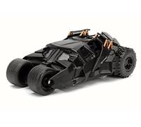 Jada Toys New 1:32 Display Collection - Black Classic TV Series The Dark Knight Batmobile 2008 Diecast Model Car (senza scatola al dettaglio)