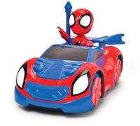 Jada- Radiocomando Spidey Web Crawler, 203225000, cm 27, 2 canali, funzione turbo, +3 anni